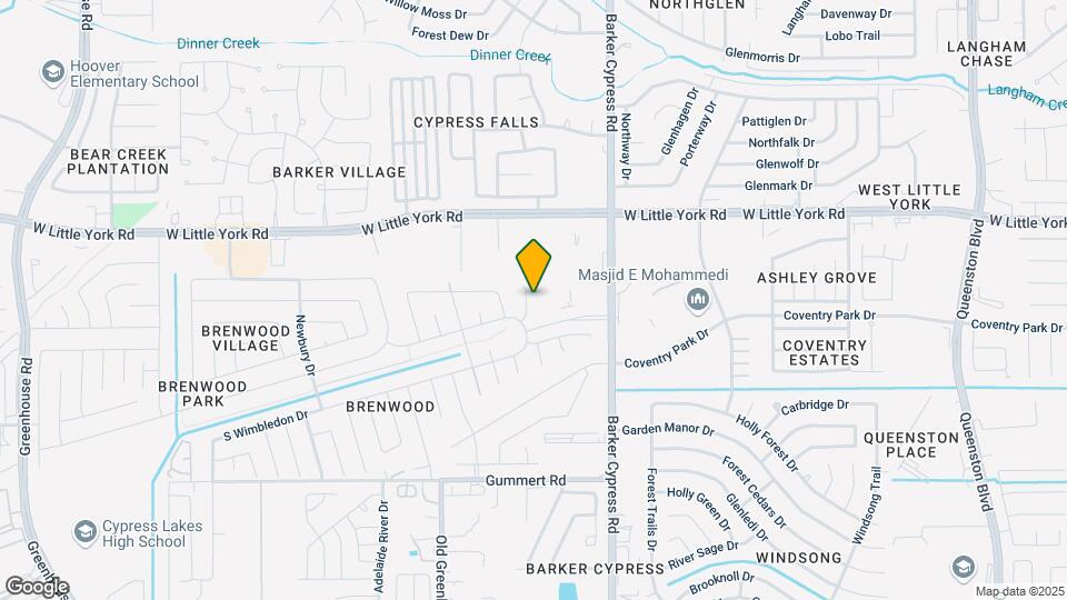 6242 Brenwood Cir Map and Location Details