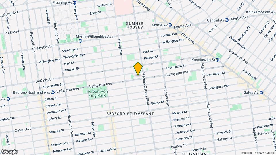 25 Lafayette Ave-Unit -5F Map and Location Details