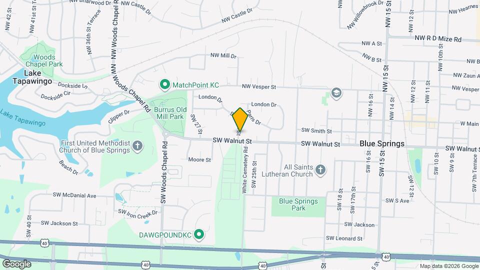 212 SW 26th St Map and Location Details