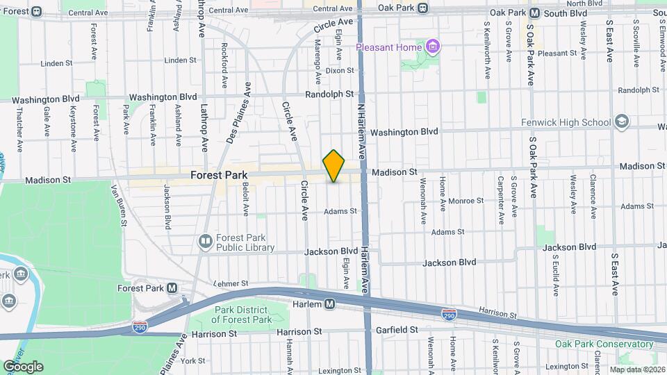 420 Marengo Ave, Unit F4 Map and Location Details