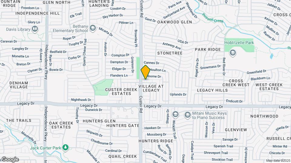 2137 Broadstone Dr Map and Location Details