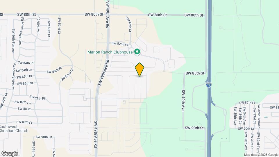 8590 SW 44th Ct Map and Location Details