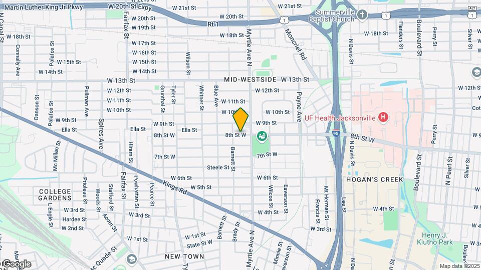 1328 8th St W Map and Location Details