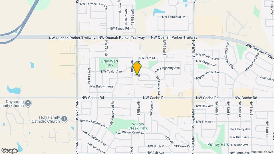 1608 NW 75th St Map and Location Details