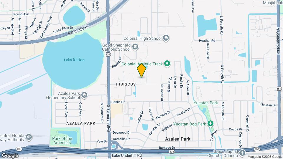 527 Hibiscus Cove Dr Map and Location Details