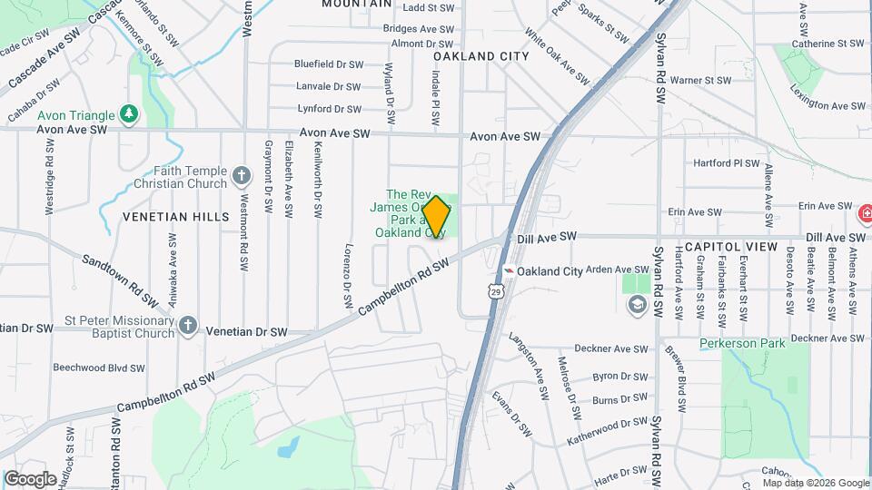 1237 Campbellton Pl SW Map and Location Details