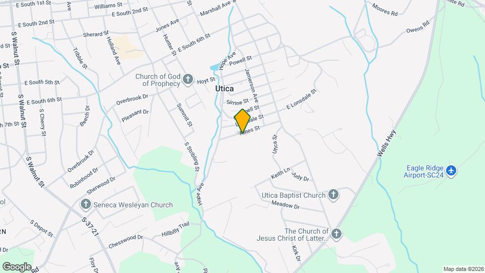 16 Ames St Mapa y Detalles de la Ubicación