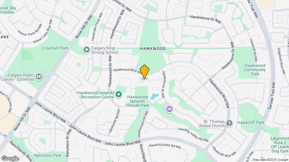 23 Hawkside Park NW Map and Location Details