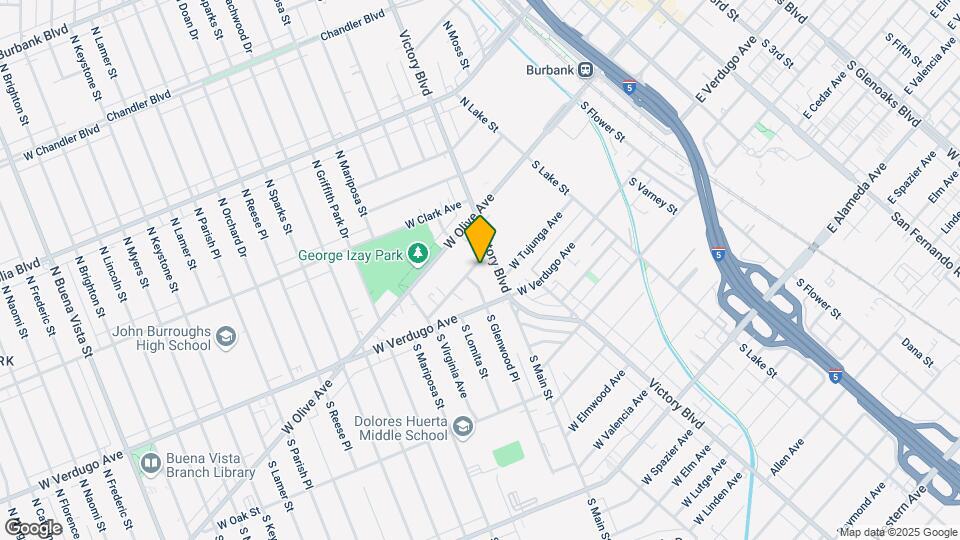 920 W Angeleno Ave Mapa y Detalles de la Ubicación