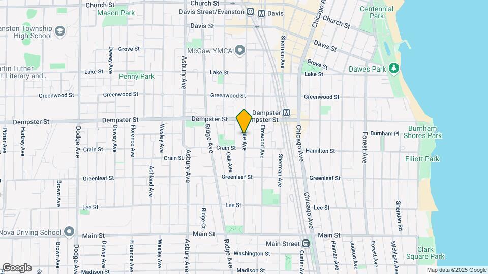 1144 Maple Ave Mapa y Detalles de la Ubicación