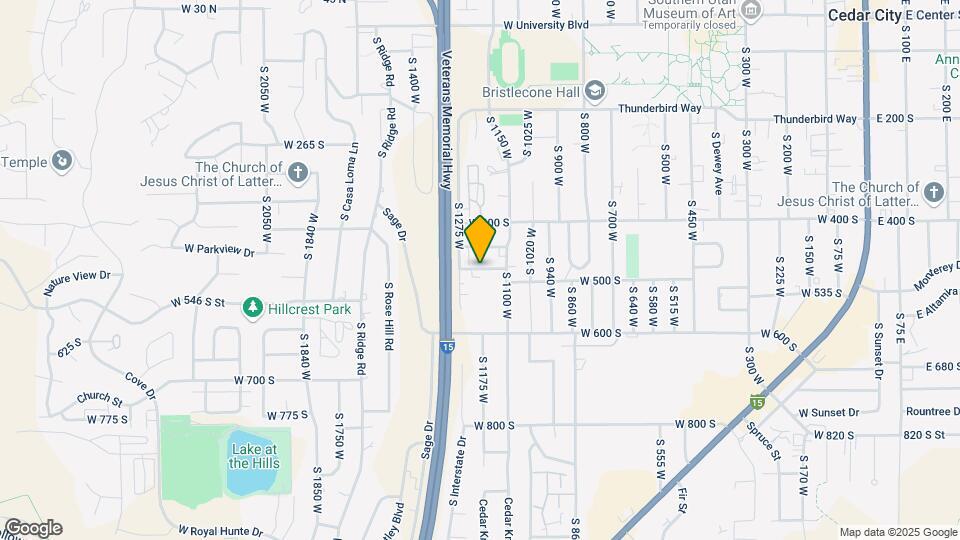 2937 W 475 S Map and Location Details