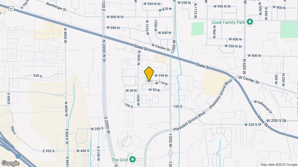 1552 W 110 N Map and Location Details