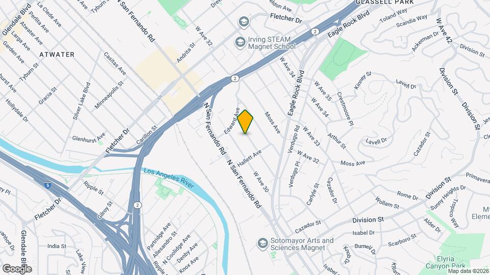 2702 W Ave 31 Mapa y Detalles de la Ubicación