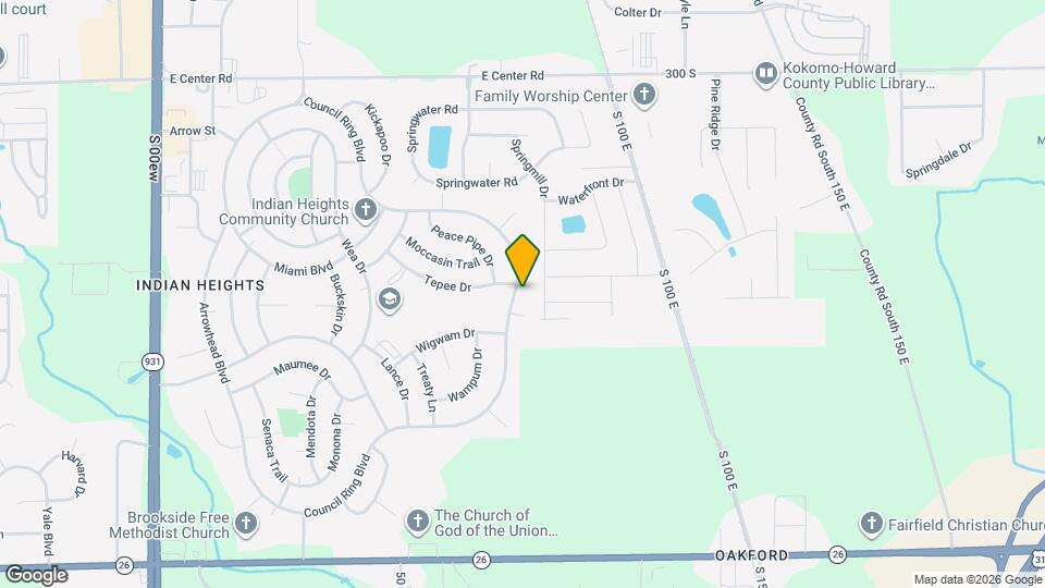 5502 Council Ring Blvd Map and Location Details