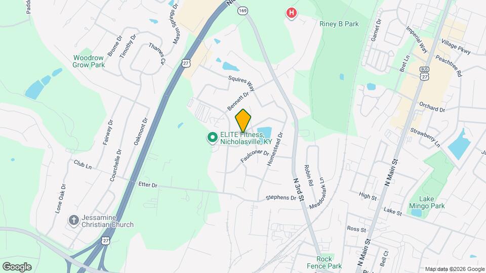 216 Bass Pond Glen Dr Map and Location Details