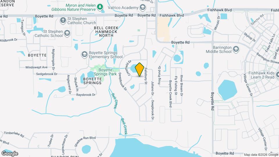 10457 Crestfield Dr Map and Location Details