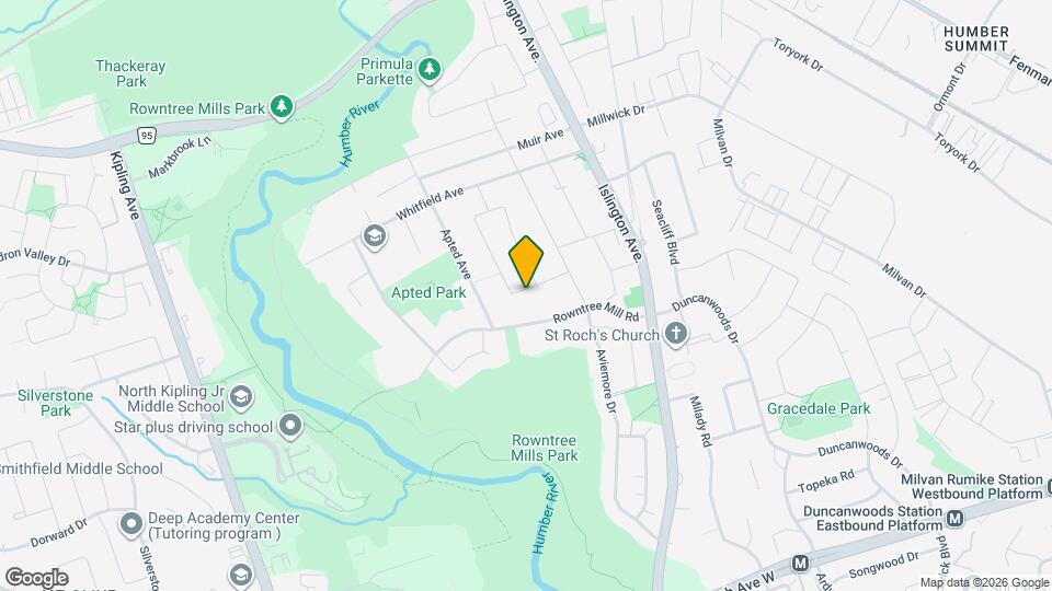 26 Dellbrook Crescent Map and Location Details