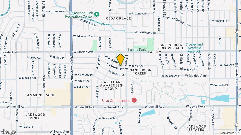 6865 W Calahan Ave Map and Location Details