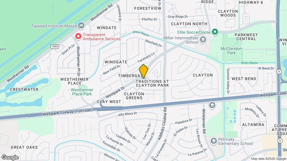 3818 W Traditions Blvd Map and Location Details