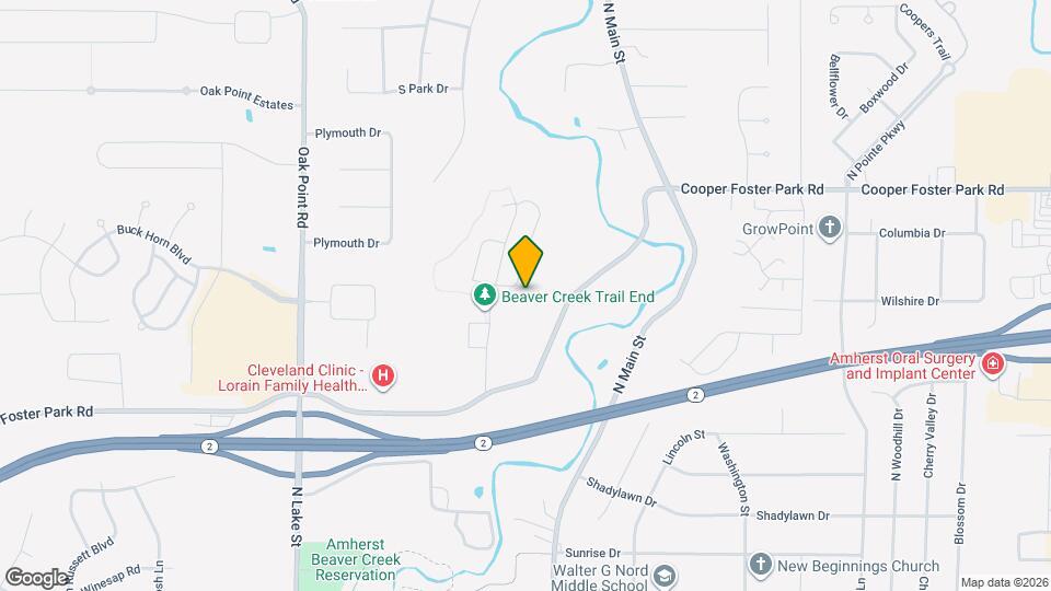 309 Pebble Creek Ct Map and Location Details