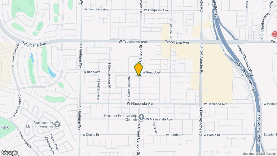 9805 Sedona Shrine Ave Map and Location Details