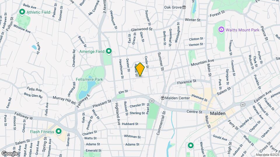 92 Maple St, Unit 4 Map and Location Details