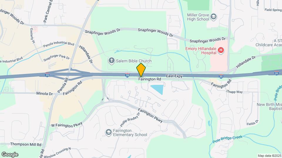 13204 Fairington Rd Map and Location Details