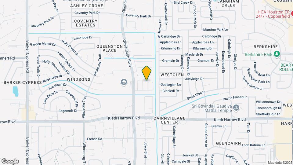 5339 Canyon Hollow Dr Map and Location Details