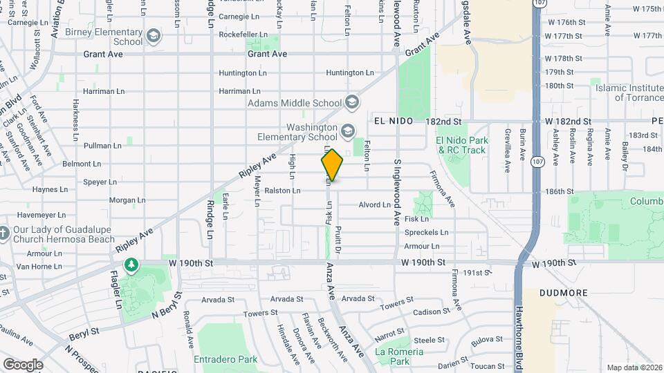 2501 Ralston Ln Map and Location Details