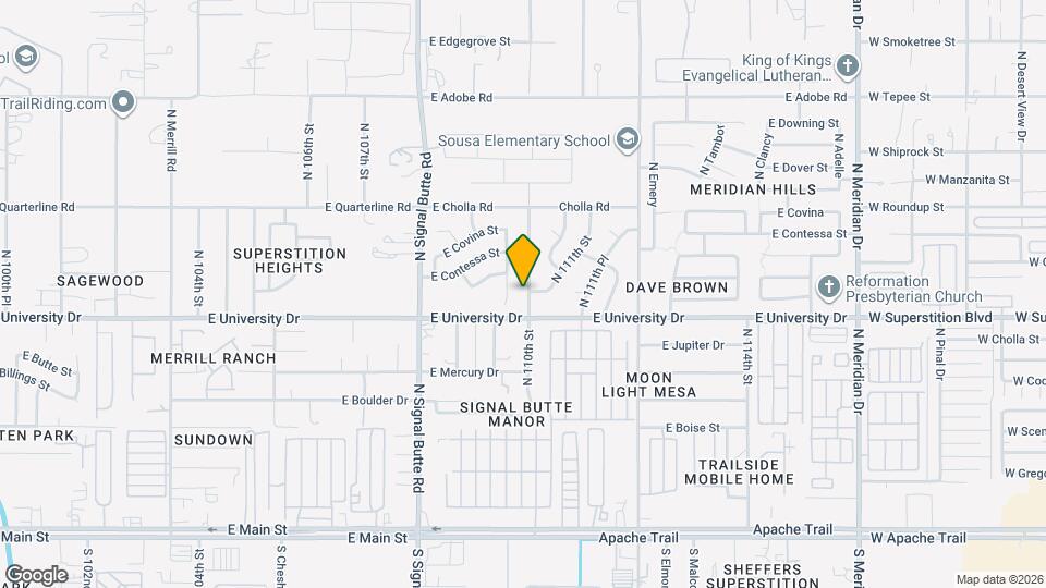 422 N 110th St Map and Location Details