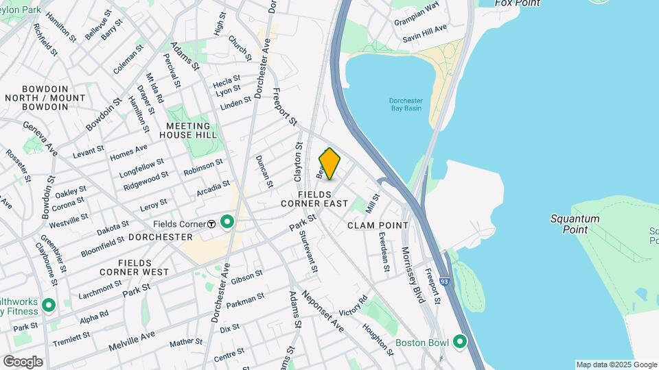 32 Beach St, Unit #2 Map and Location Details