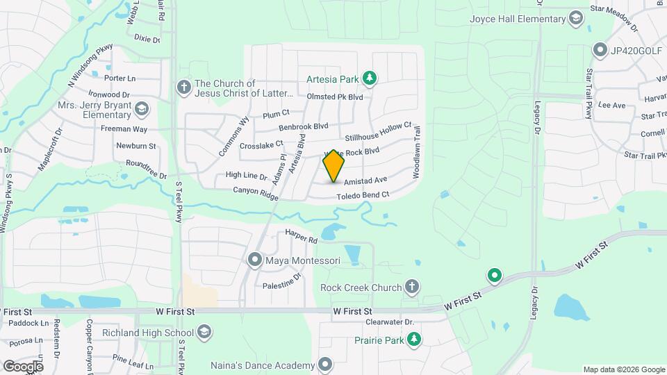 16328 Amistad Ave Map and Location Details