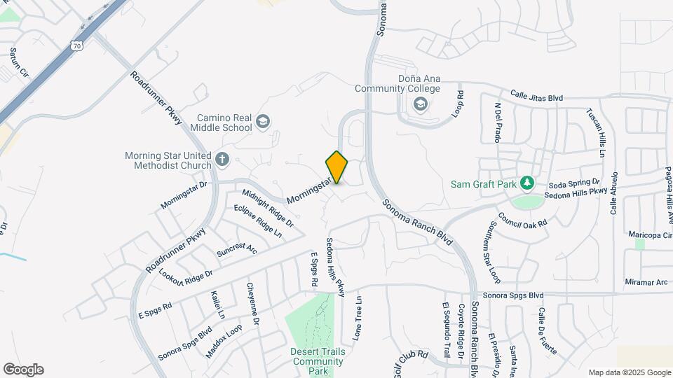 2680 Monte Bello Dr Map and Location Details
