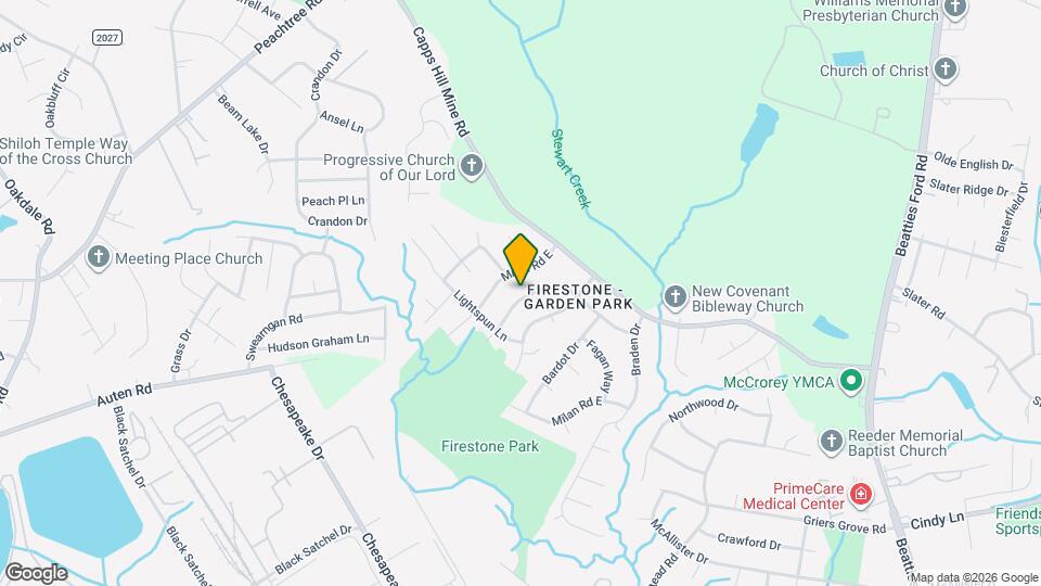 822 Dedmon Dr Map and Location Details