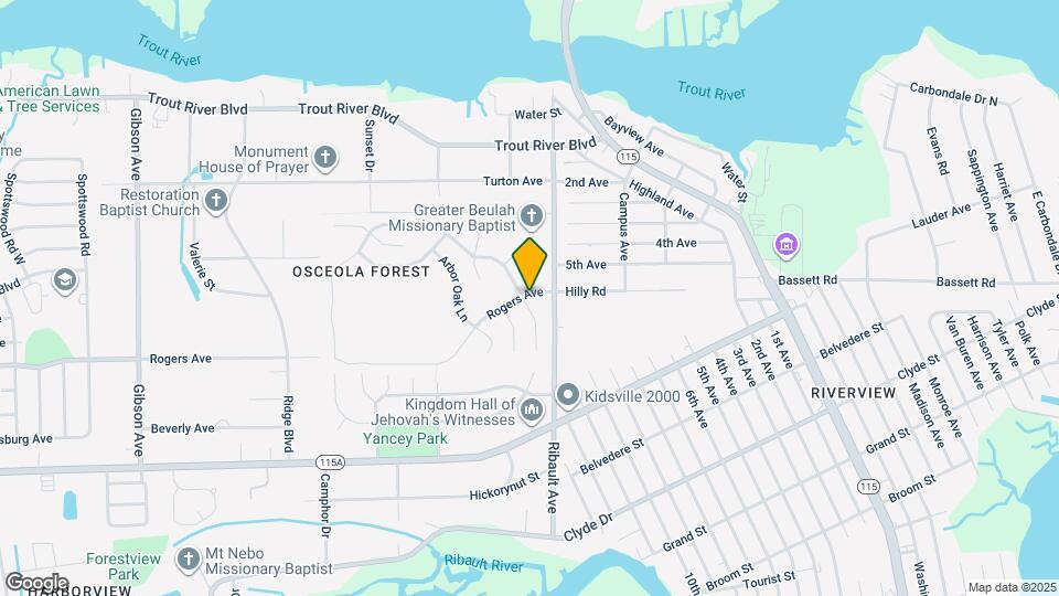 9423 Thorn Glen Rd Map and Location Details