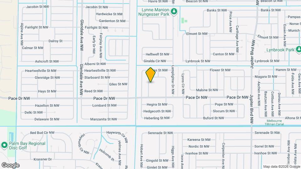 861 Dunkirk Ave NW Map and Location Details