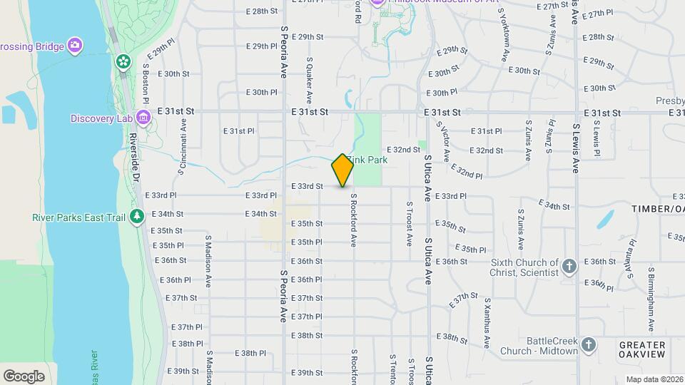 1432 E 33rd St Map and Location Details