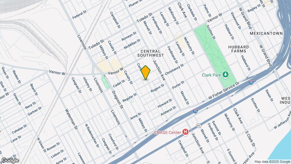 1515 Campbell St Map and Location Details