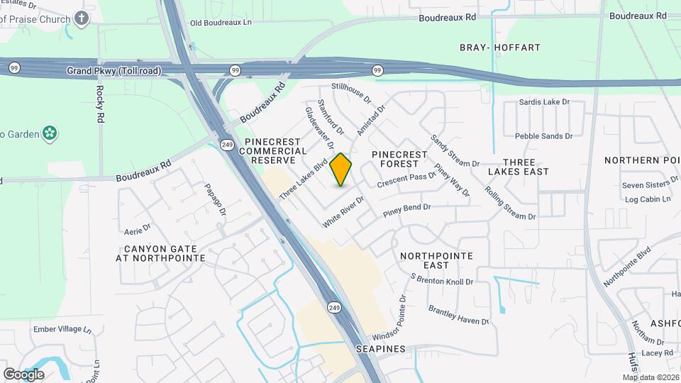 12218 Taylors Crossing Dr Map and Location Details