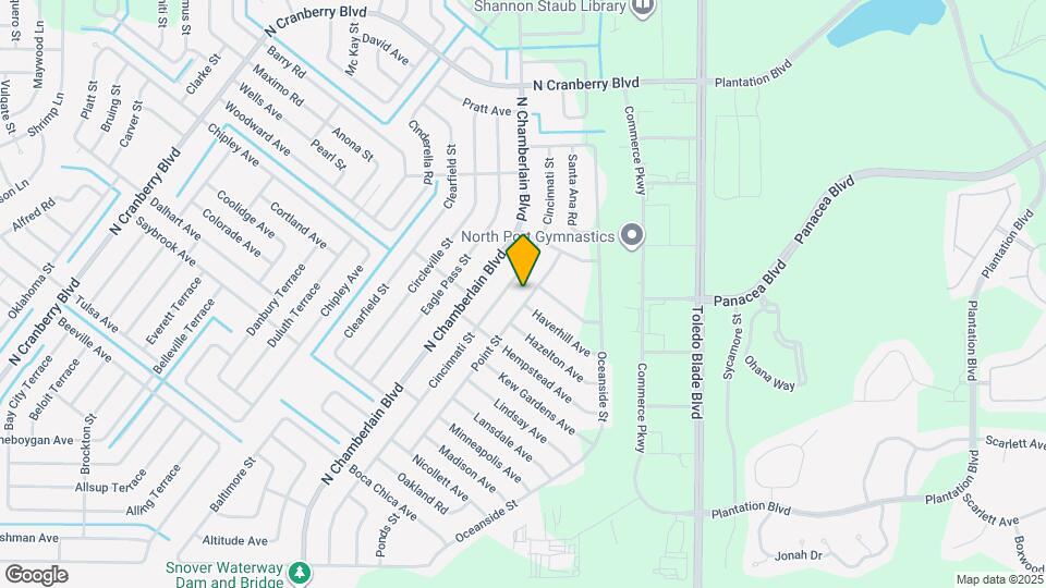 3633 Point St Map and Location Details