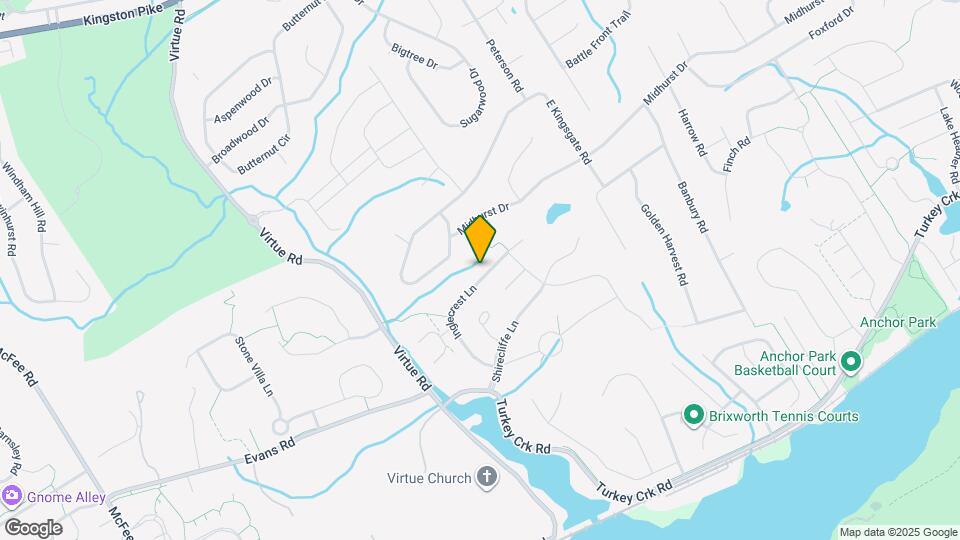 12170 Inglecrest Ln Map and Location Details