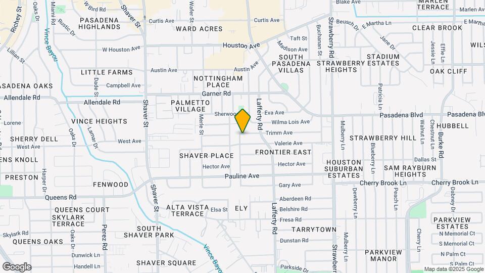 910 Trimm Ave Map and Location Details