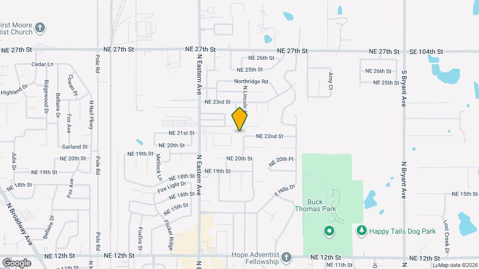 2209 N Lincoln Ave Map and Location Details