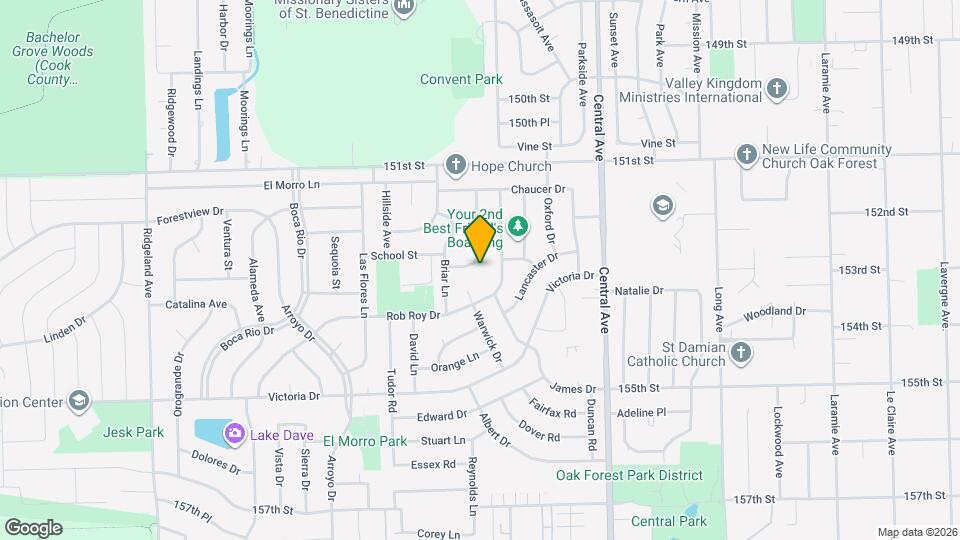 15251 Colina Ave Map and Location Details