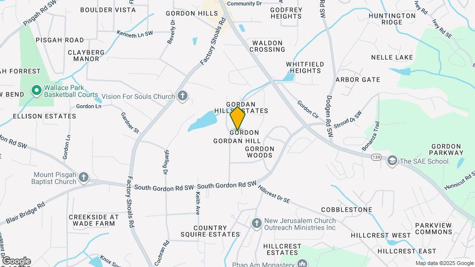 6630 Valley Hill Dr Map and Location Details
