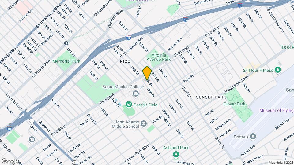 2134 20th St Map and Location Details