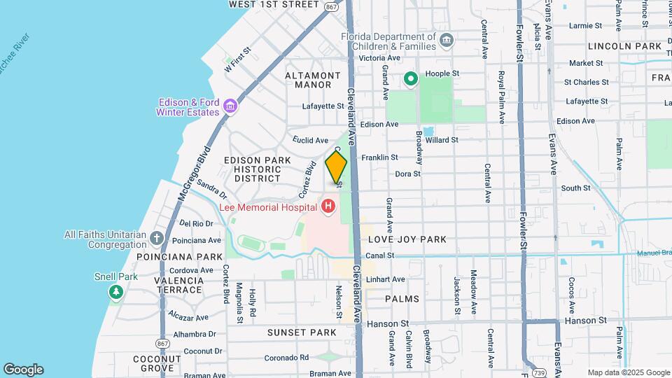 2560 Congress St Map and Location Details