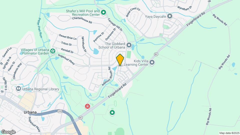 3687 Spring Hollow Ln Map and Location Details