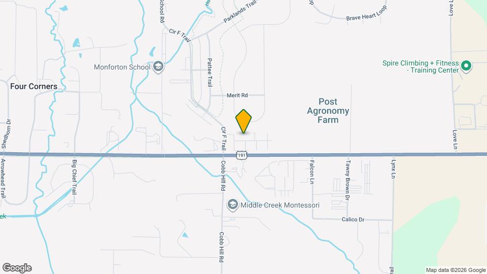 95 Albrey Trail Map and Location Details