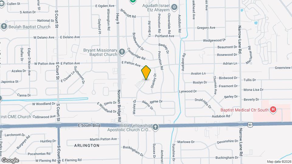 3735 Wesley Dr Mapa y Detalles de la Ubicación